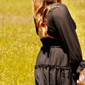 Favlux Fashion black boutique dress